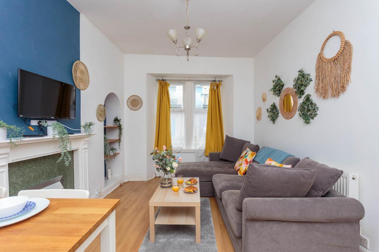 Warm 1Bed Flat Leith Walk Apartment EDI Exterior foto